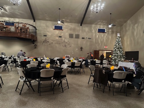 First night's venue for awards banquet and live auction