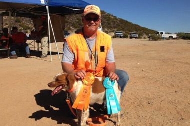 Gypsy earned Master Hunter title - Age 3 Gypsy earned Master Hunter title - Age 3